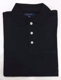 Back Bay Mens Micro Pique Plain Polo