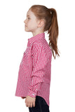 KIDS DANA 1/2 PLACKET LONG SLEEVE SHIRT