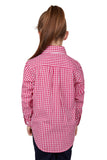 KIDS DANA 1/2 PLACKET LONG SLEEVE SHIRT