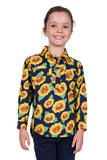 HARD SLOG KIDS ALLY 1\2 PLACKT LONG SLEEVE SHIRT | MULTI