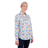 Thomas Cook Womens Meadow 1/2 Placket Long Sleeve Shirt