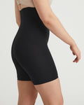 HUSH HUSH Smooth High Waist Short with Control Panels | Black