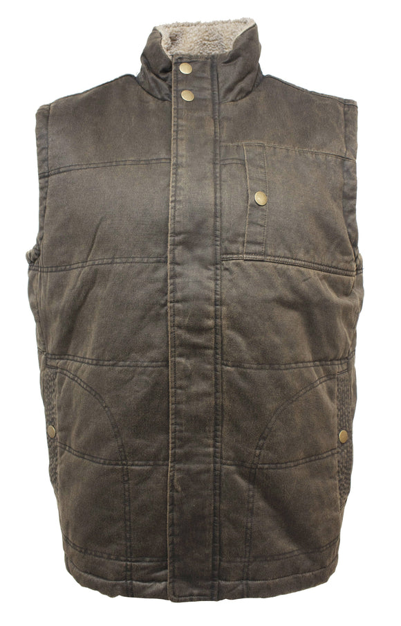 OUTBACK HERITAGE OILSKIN VEST