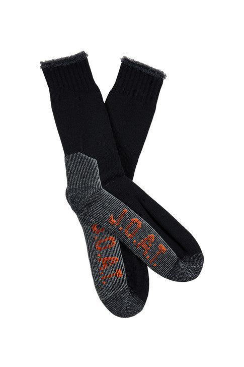 Jack Of All Trades | Men's Wool Outdoor Socks|Black