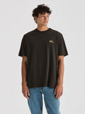 LEE ORIGINALS RELAXED TEE WORN BLACK