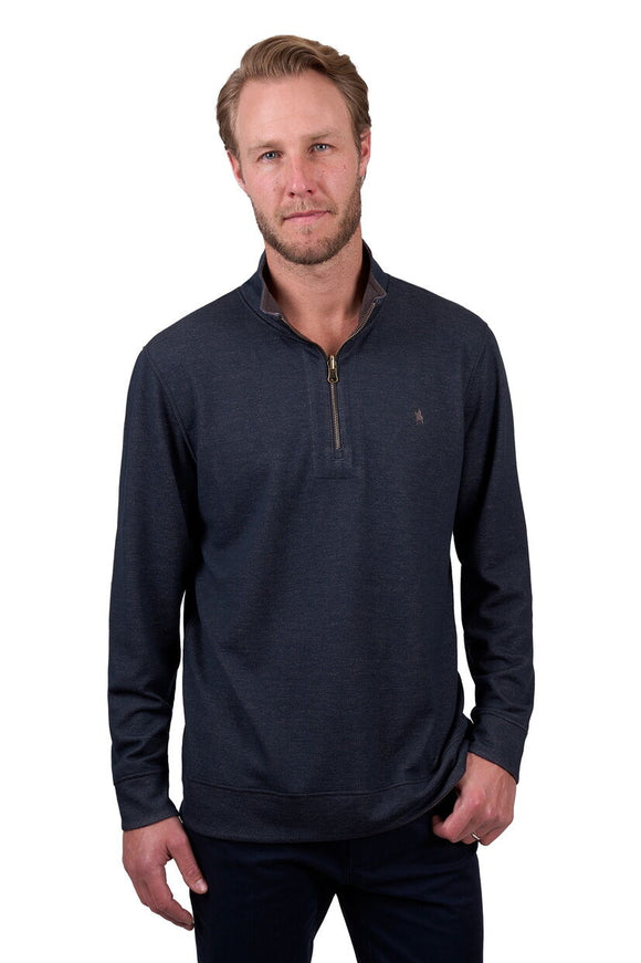 Thomas Cook Mens VIC REVERSABLE 1/4 Zip Jumper