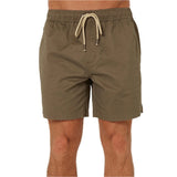 PILBARA MENS COTTON STRETCH SHORT | PEBBLE