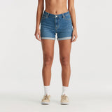 Riders by Lee Mid Thigh Shorts | Blue Charm