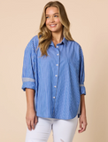 THREADZ CABO SHIRT | BLUE/WHITE 48550