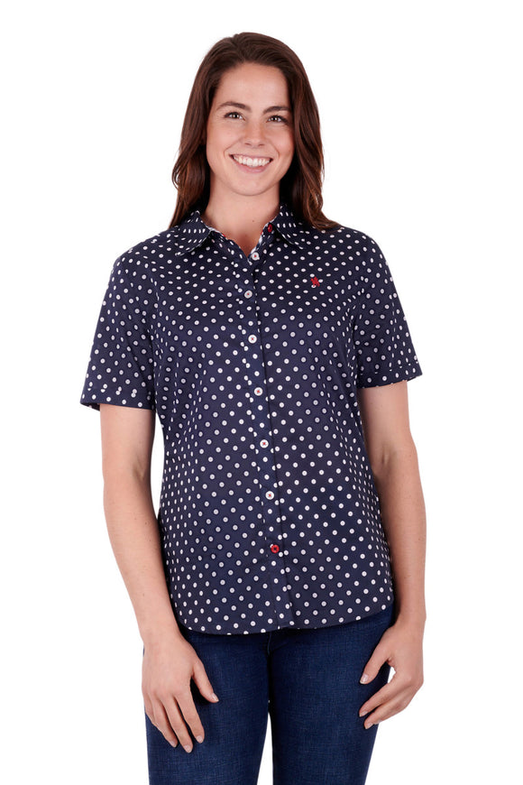 Jossie SS Shirt | Navy