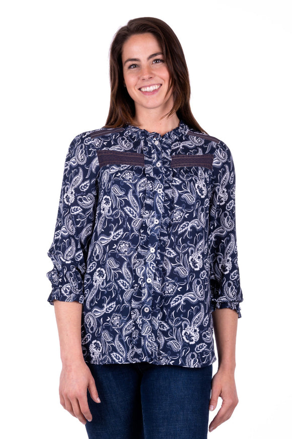 Ida Blouse | Navy