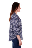 Ida Blouse | Navy