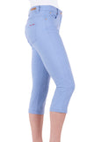 Jane Cropped Skinny Pants | Powder Blue