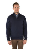 Parkmore 1/4 Zip Neck Jumper | Navy