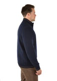 Parkmore 1/4 Zip Neck Jumper | Navy