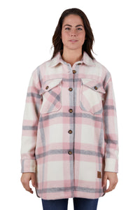 Womens Elk Overshirt | Pink