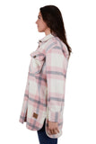 Womens Elk Overshirt | Pink