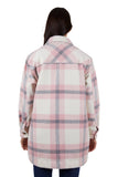 Womens Elk Overshirt | Pink