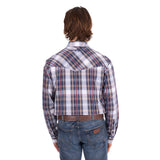 WRANGLER MENS SHAUN LOGO LONG SLEEVE SHIRT