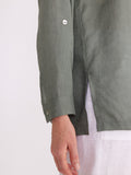 Relaxed Linen Ladies Shirt | Oak Leaf