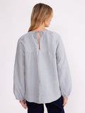 Yarra Trail Shot Linen Top