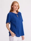 YARRA TRAIL Fluted Sleeve Top