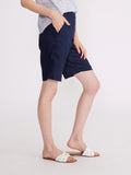 Yarra Trail Patch Pocket Linen Short