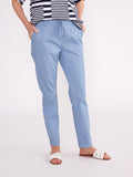 Yarra Trail Washed Stretch Pant | Bay Blue