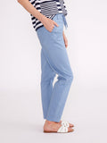 Yarra Trail Washed Stretch Pant | Bay Blue