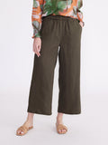 Essential Linen Pant | Pine Green