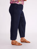 Essential Linen Pant | Navy