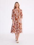 Siena Print Dress