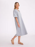 Yarra Trail Shot Linen Dress