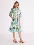 Yarra Trail Palm Print Dress