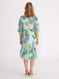 Yarra Trail Palm Print Dress