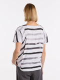 MARCO POLO Brushed Stripe Top