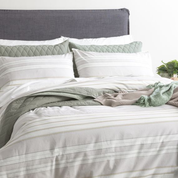 PARK AVENUE Quilt Cover Set - Bonfire