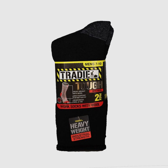 Tradie | Wool Blend Work Sock 2 Pack