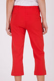 Orientique Bangalene Capri Pant, RED