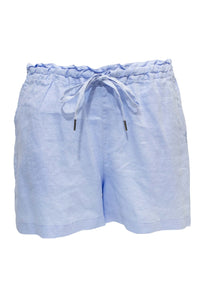 Ladies Linen Short | Sky Blue