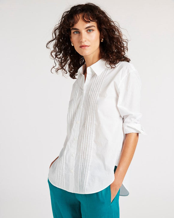 YARRA TRAIL PINE SHIRT WHITE