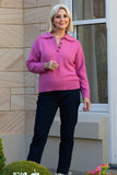 EQUINOX WIDE COLLAR KNIT SWEATER