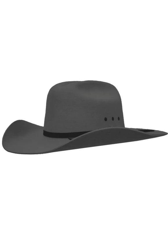 PURE WESTERN | TORNADO HAT |GUNMETAL GREY