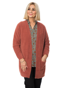 Bunny Yarn Cardigan | Cinnamon