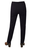 Plain Ponte Capri Pant | Navy