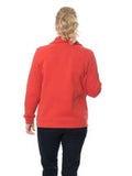 POLAR FLEECE ZIP FRONT JACKET #8910 - SPICE