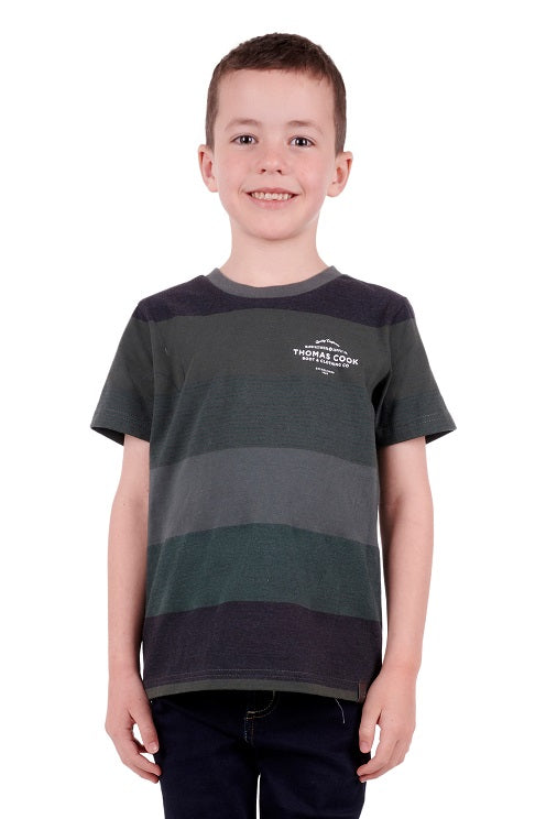 Thomas Cook Boys SPENCER SS Tee Shirt Green Marle