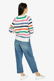 JUMP FUN STRIPE PULLOVER | MULTI 60611073A