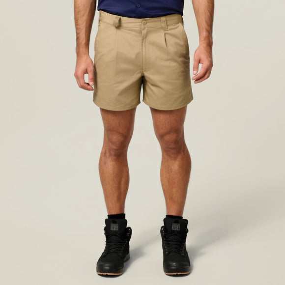 Hard Yakka Short Drill W/B Loops| Khaki