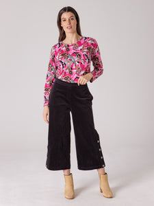 Wide Leg Pant | BLACK